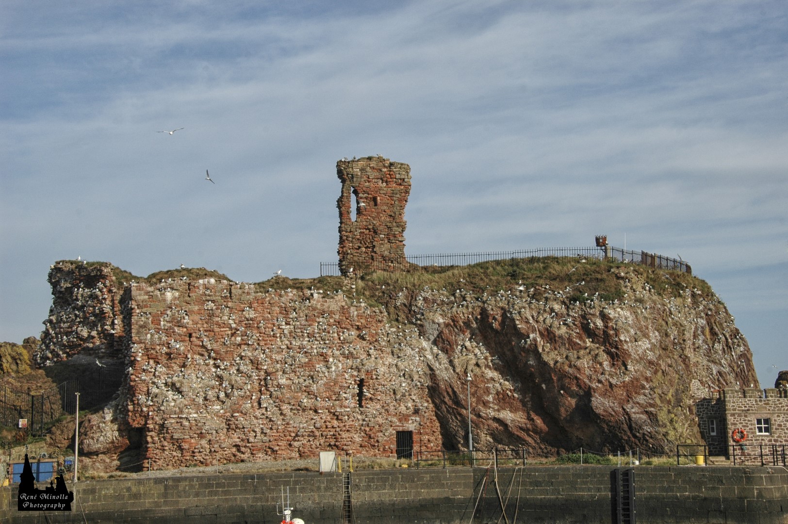 Dunbar Castle, Dunbar, Schottland